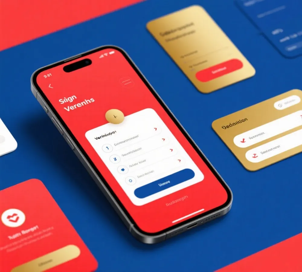 行動裝置註冊流程示意